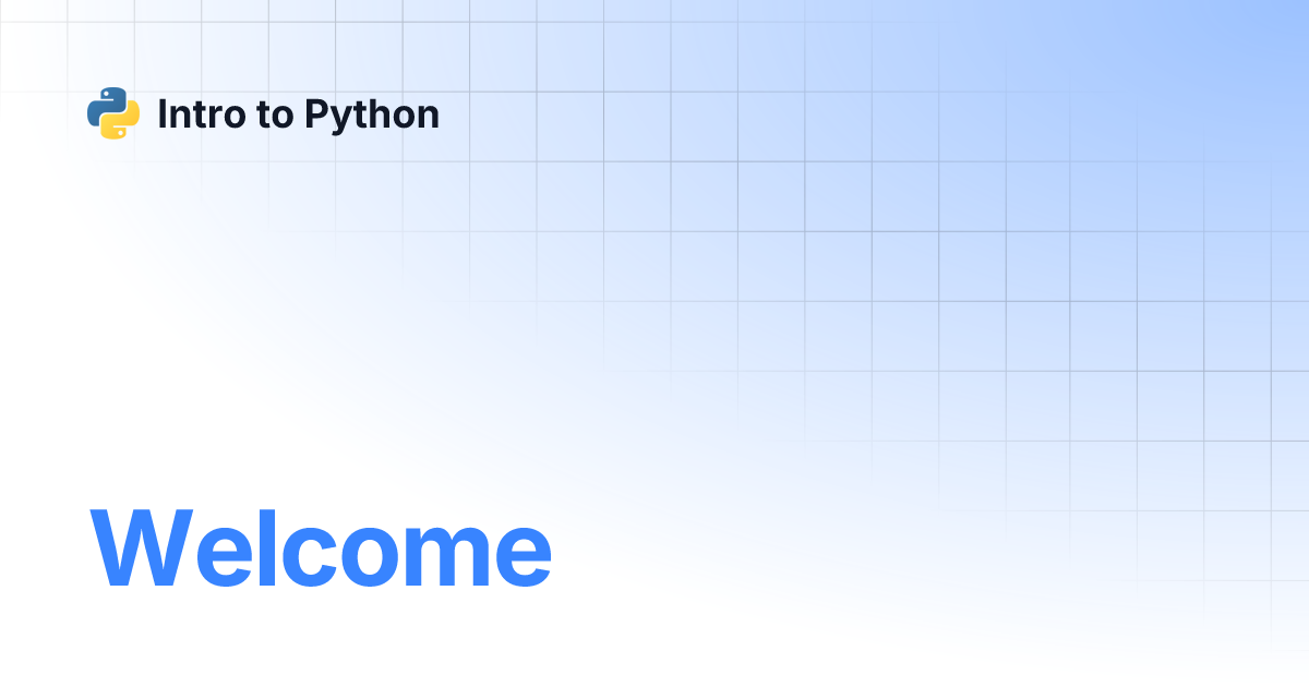 WELCOME TO PYTHON visual data 7